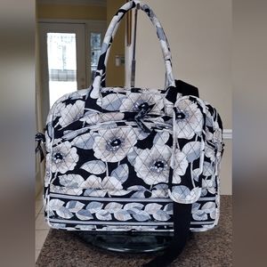 Vera Bradley Black and White Floral Bag
